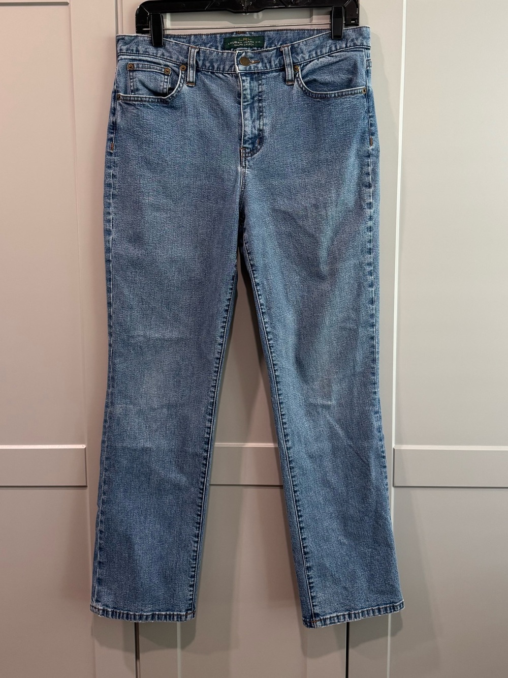 Ralph Lauren Light Blue Straight-Leg Jeans